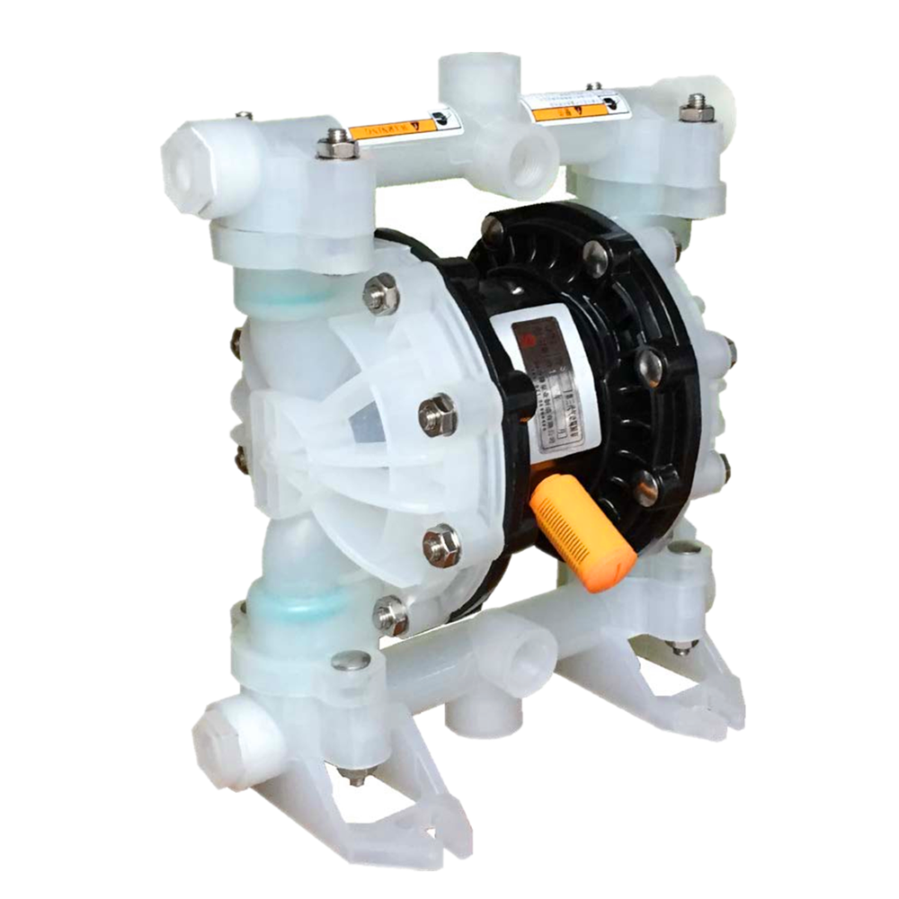 Pneumatic diaphragm pump Aluminum alloy material Plastic PP Polypropylene and Fluoroplastics